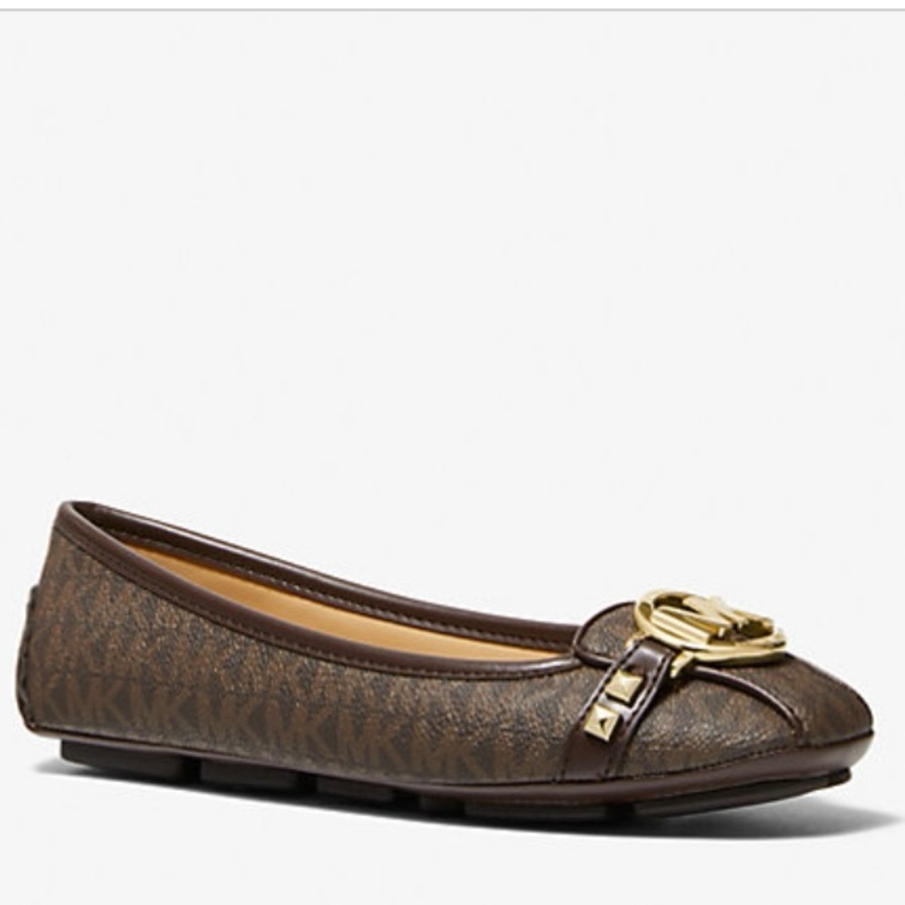 MK Fulton Studded Logo Moccasin